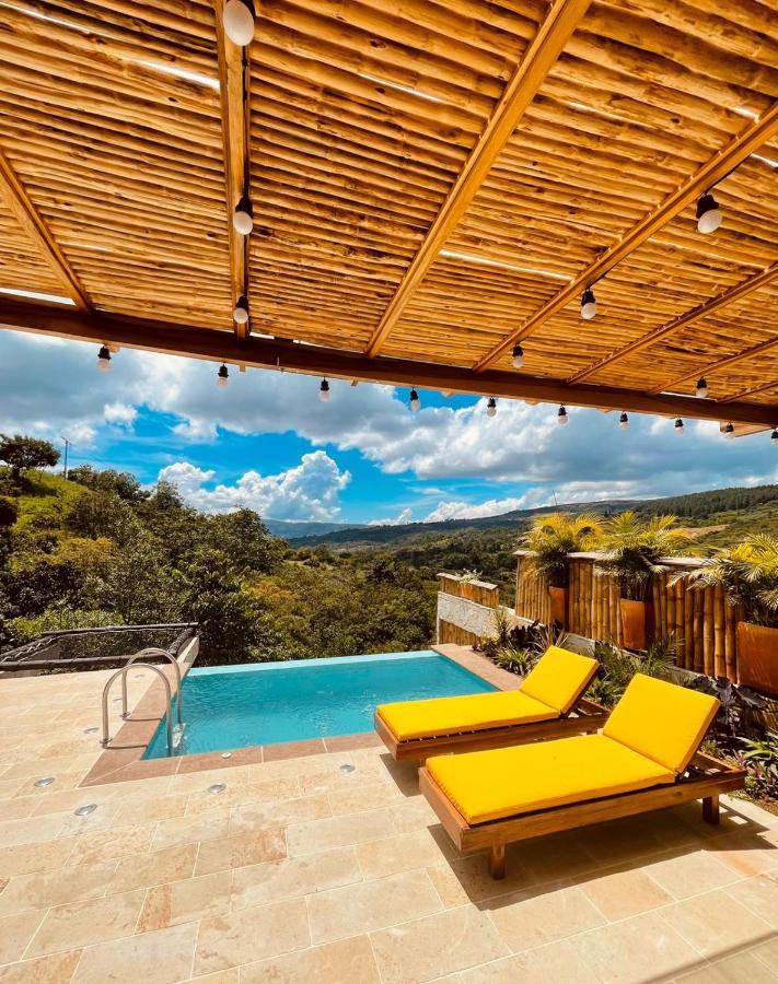 Hotel Campestre Palmas Del Zamorano San Gil Luaran gambar